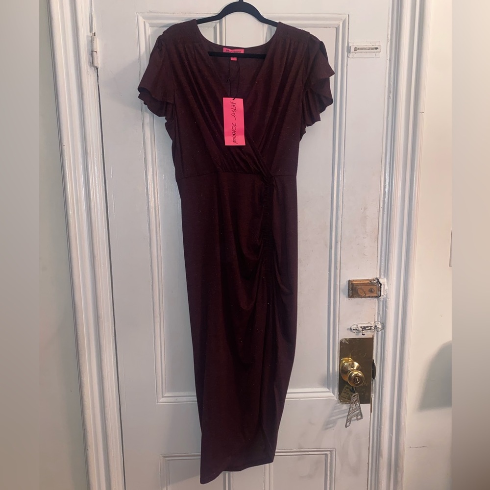 NWT XL Betsy Johnson maxi dress